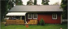 Villa in Staffanstorp, Sweden, 120 m2, 2004. Wood panels.